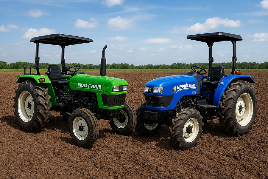 Compact Tractor Showdown: Indo Farm 1020 DI vs. New Holland Simba 20 4WD